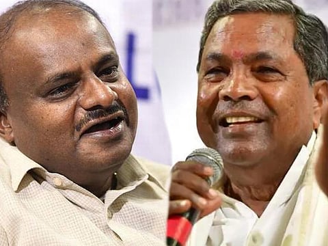 HDK kumaraswamy and siddaramaiah