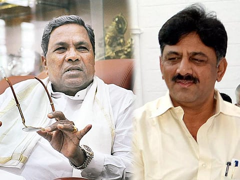 Siddaramaiah and DKS