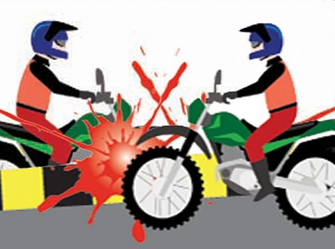 BIKE ACCIDENT