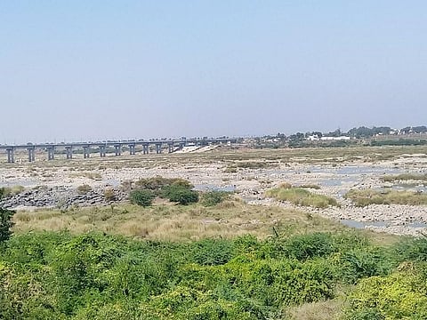 14012019 Krishna River Dry water