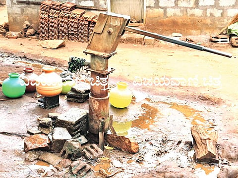 NAGAPURA 2ND BLOCK-DAMAGED BOREWELL 3