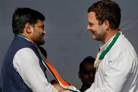 Hardik patel joins congress