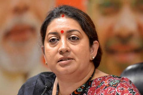 Smriti irani 2 vvani