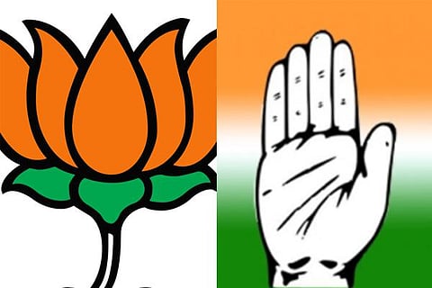 BJP-Congress Logo