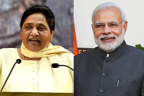 Mayawati and modi