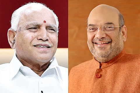 Amit shah and BSY