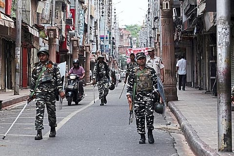 Jammu kashmir Security