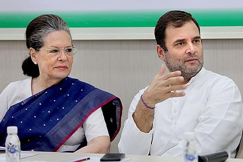 Sonia Gandhi and Rahul Gandhi
