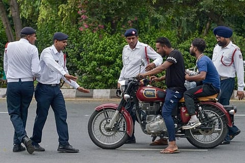 traffic fine