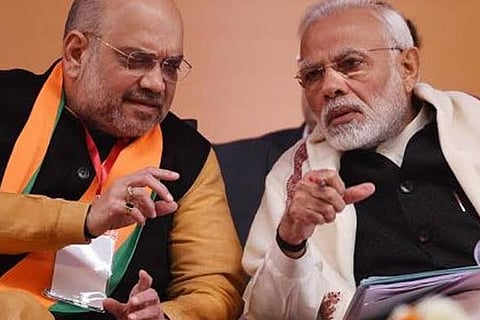 Amit Shah And Modi November 27