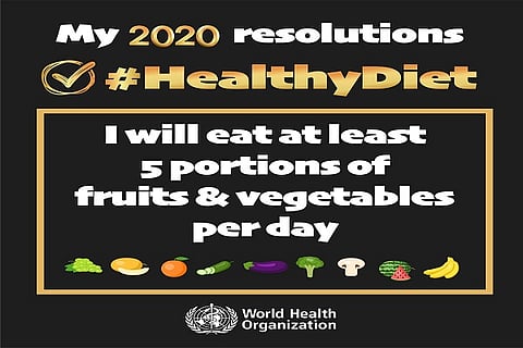 WHO Diet Resolution 31 DEC 19