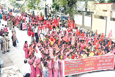 080120 Raichur Protest