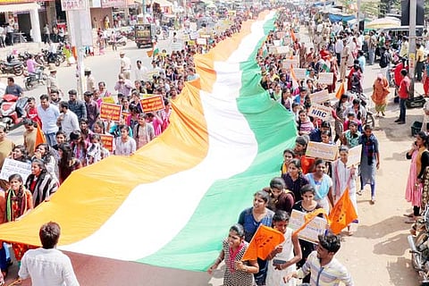 09 Nela ph 1 ABVP Tiranga Yatre