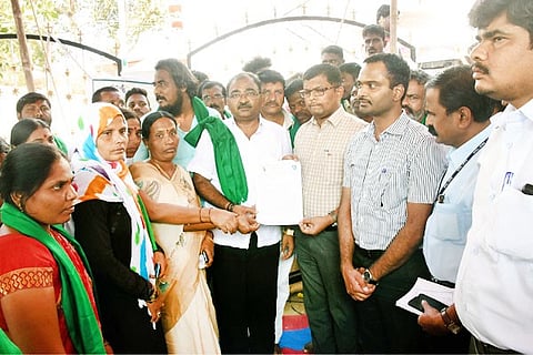27012020 Raichur RTPS Protest