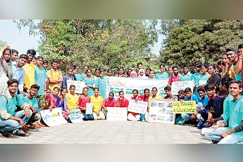 280120 Hosapet Youth Voice Fedaration Campaign