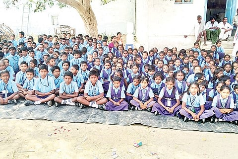 310120 Sindhanuru Students Protest