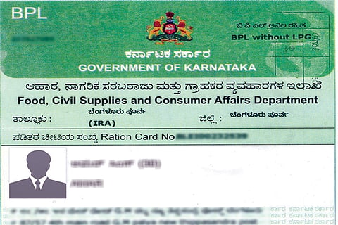 BPL Ration card