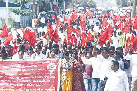 CTD 21 karmika PROTEST