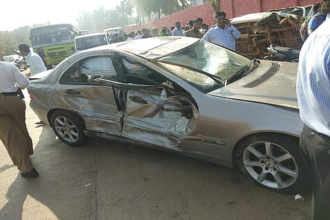 Dharwad belagavi road accident 14 JAN 20