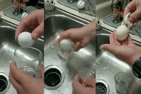 Egg Peel 9 jan 20