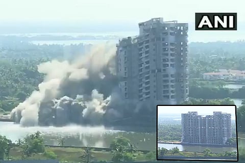 Flats Demolish 12 jan 20