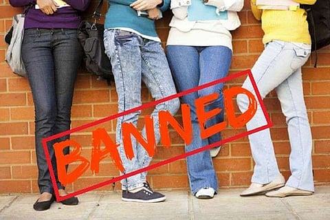 Jeans and T-shirts Banned