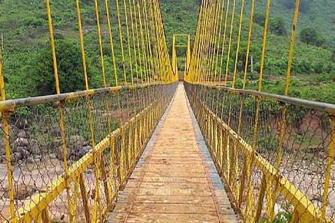 hanging bridge