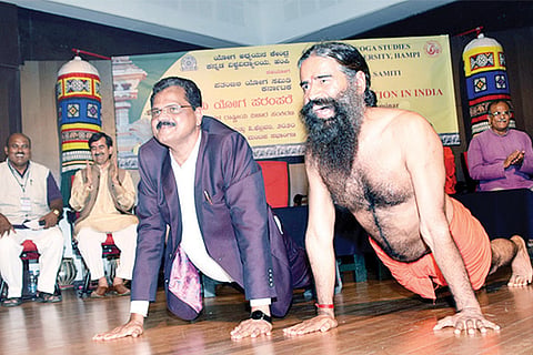 070220 Hampi Indian Yoga Culture Programme