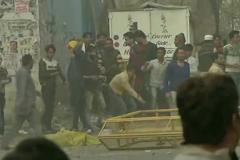 CAA Stone Pelting'