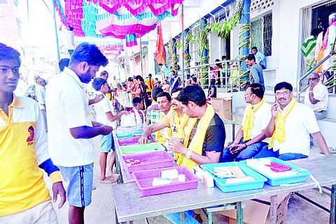 HARAPANAHALLI KOTTUR PADAYATRIGALU