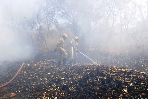 JAGALURU FIRE ACCIDENT