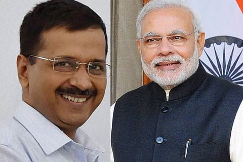PM Modi Kejriwal
