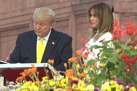 Trump Visitor Book