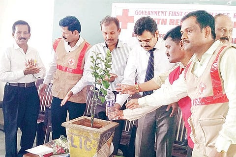 10032020 Raichur corona virus Red Cross Awareness