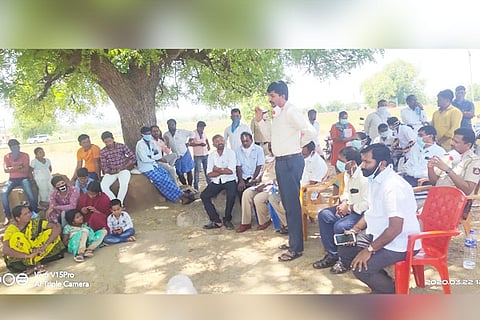 22032020 Devadurga Officers visit to tanda