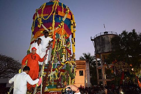 BRM BASAVANA SHIVANAKERE RATHOTHSVA