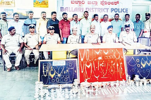 Ballari Police Arrest Gold silver Thief