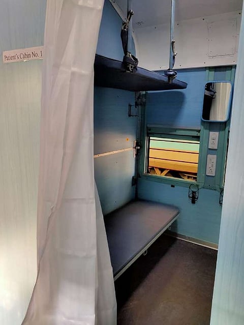 Isolation Ward in Railway Coach 5 28 MAR 20