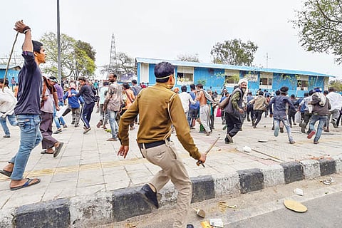 Lathi Charge