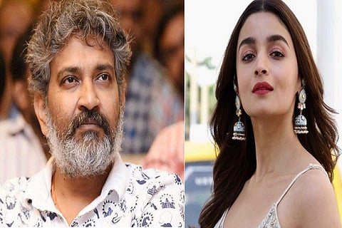 RajaMouli and Alia 27 MAR 20