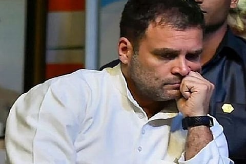 rahul-gandhi in sad mood 11 MAR 20