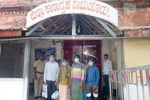 04042020 Raichur Prisoner Release