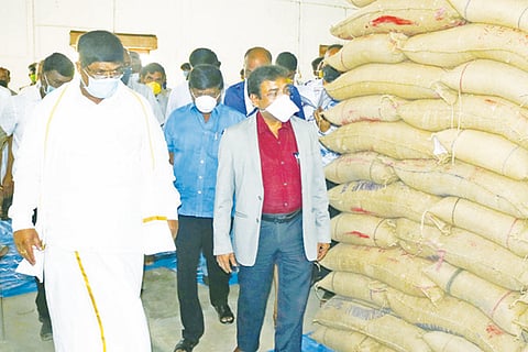 10 Nela ph 01 TAPCMS Minister K.gopalaiah Visit