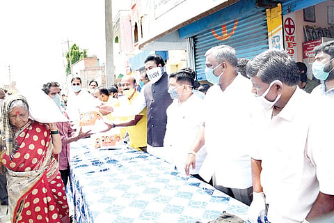 180420 Ballari Sriramulu Ration Issue