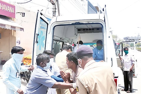 250420 Corona Ambulance Police Planing