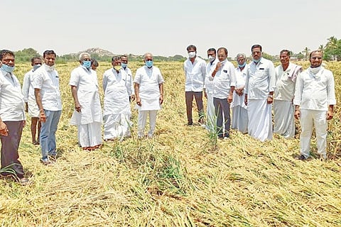 26042020 Sirawar Crop Damage Visit