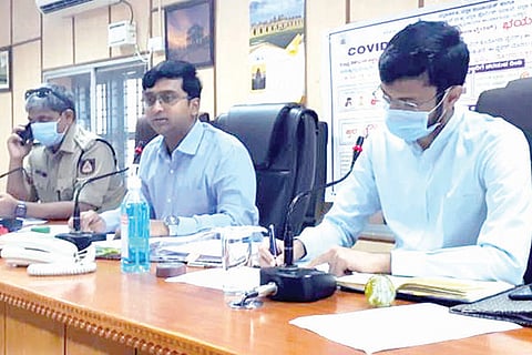 Ballari Corona Taskforce Committee Meeting