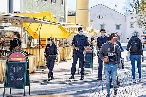 Corona status in Europe