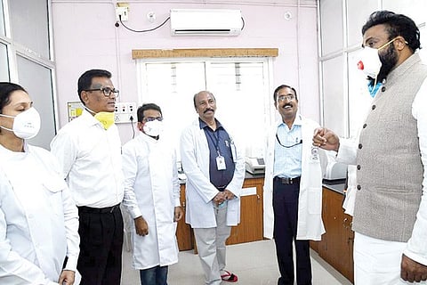 Sriramulu Hospital Visit