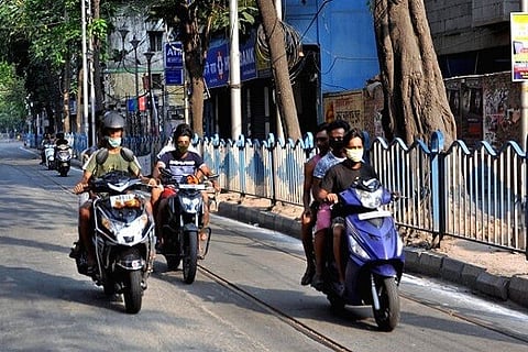 bike riding in lockdown 8 APR 20